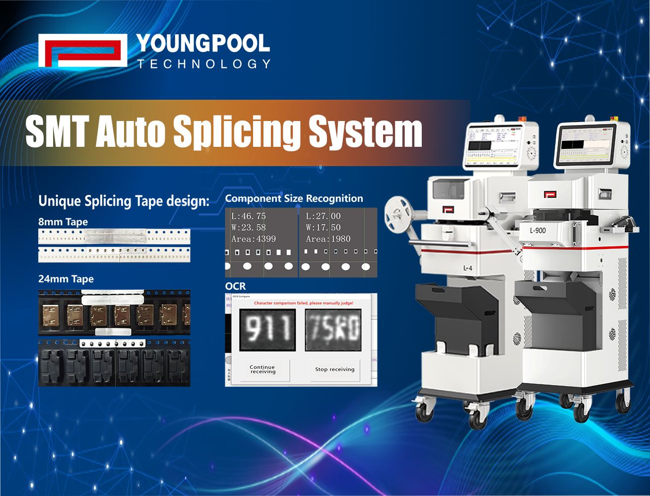 ¡Empalmes sin interrupciones! ¡La máquina empalmadora inteligente Youngpool aumenta su productividad!
